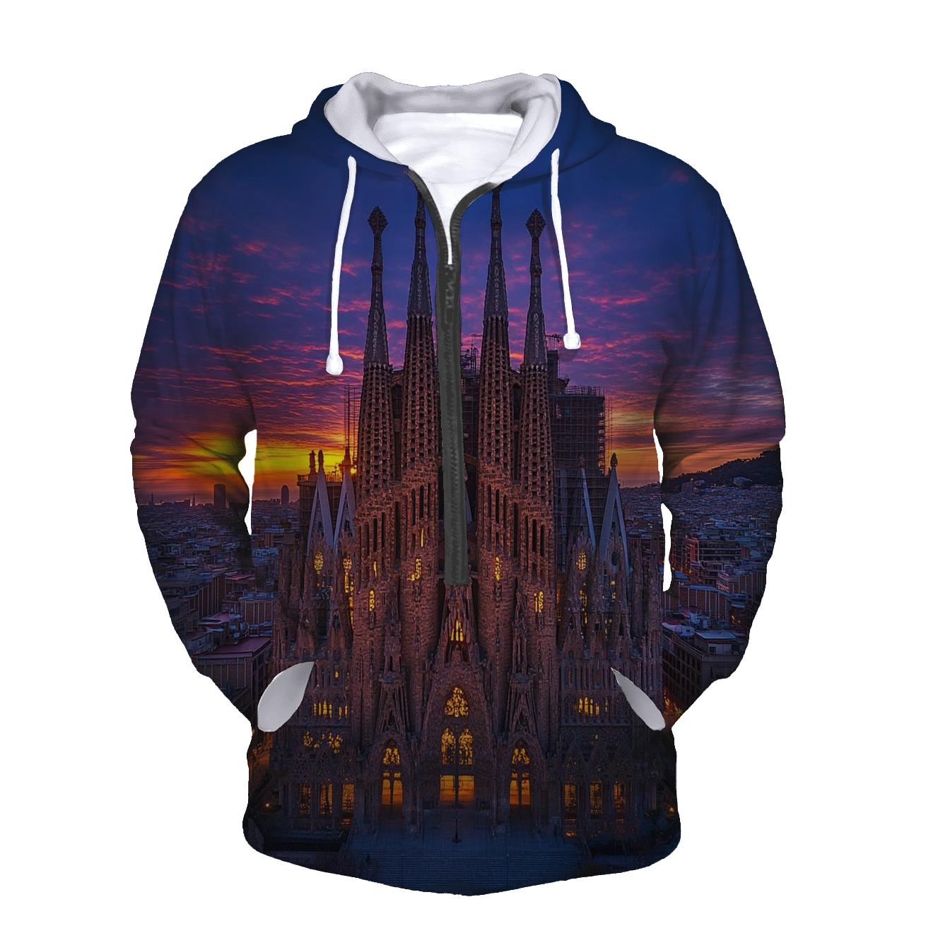 Sagrada Familia - Barcelona custom hoodies