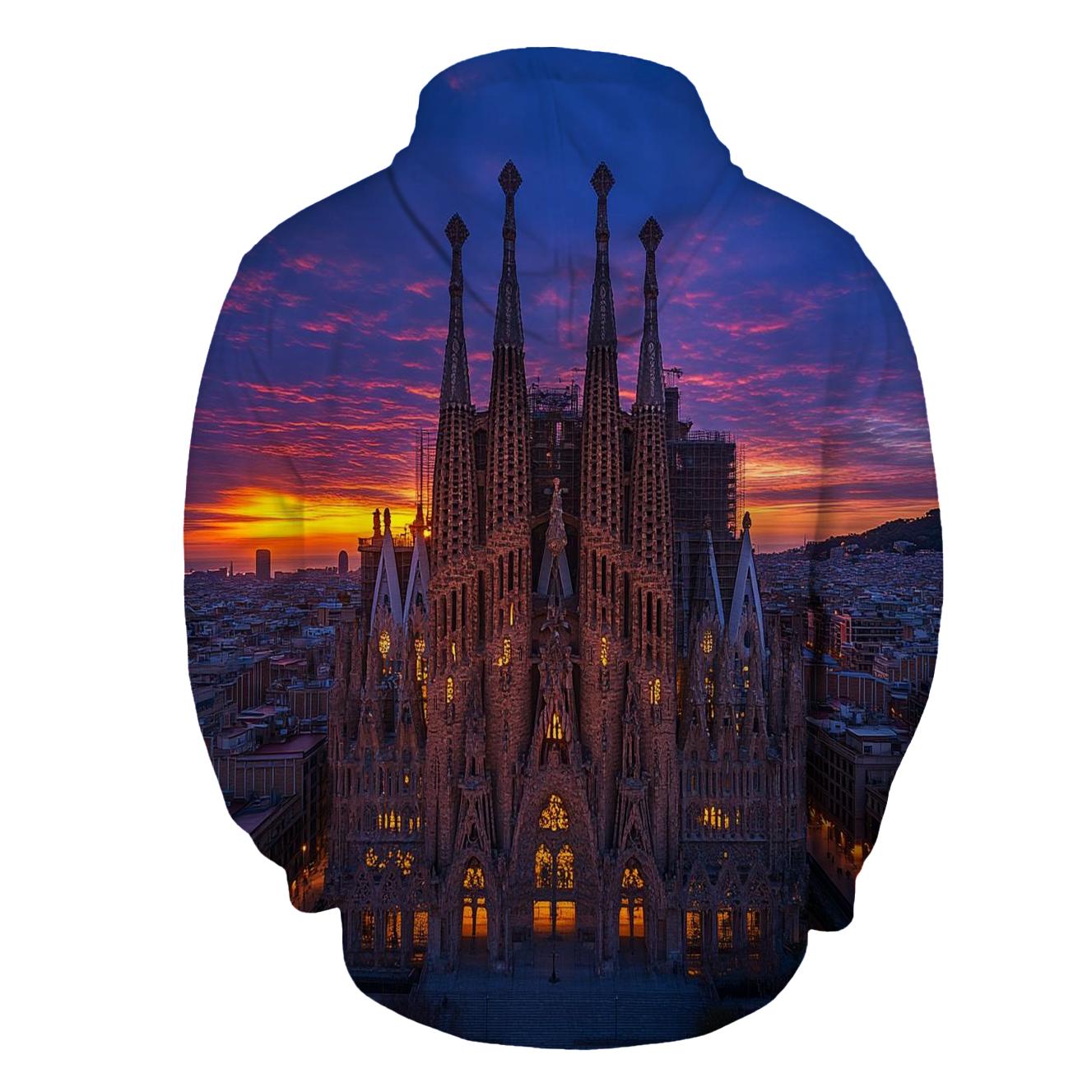 Sagrada Familia - Barcelona custom hoodies