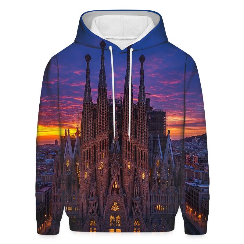 Sagrada Familia - Barcelona custom hoodies