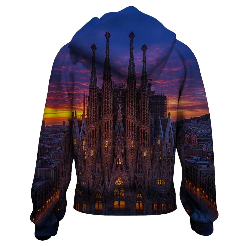 Sagrada Familia - Barcelona custom hoodies