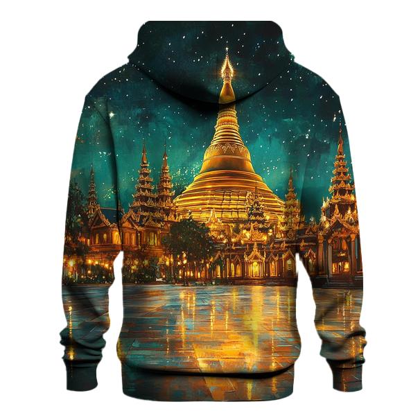 Shwedagon Pagoda - Yangon designer hoodies