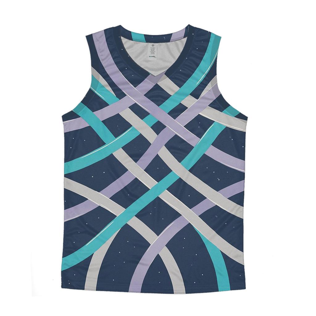 Gravitational Lens Arc Loom casual summer tank tops
