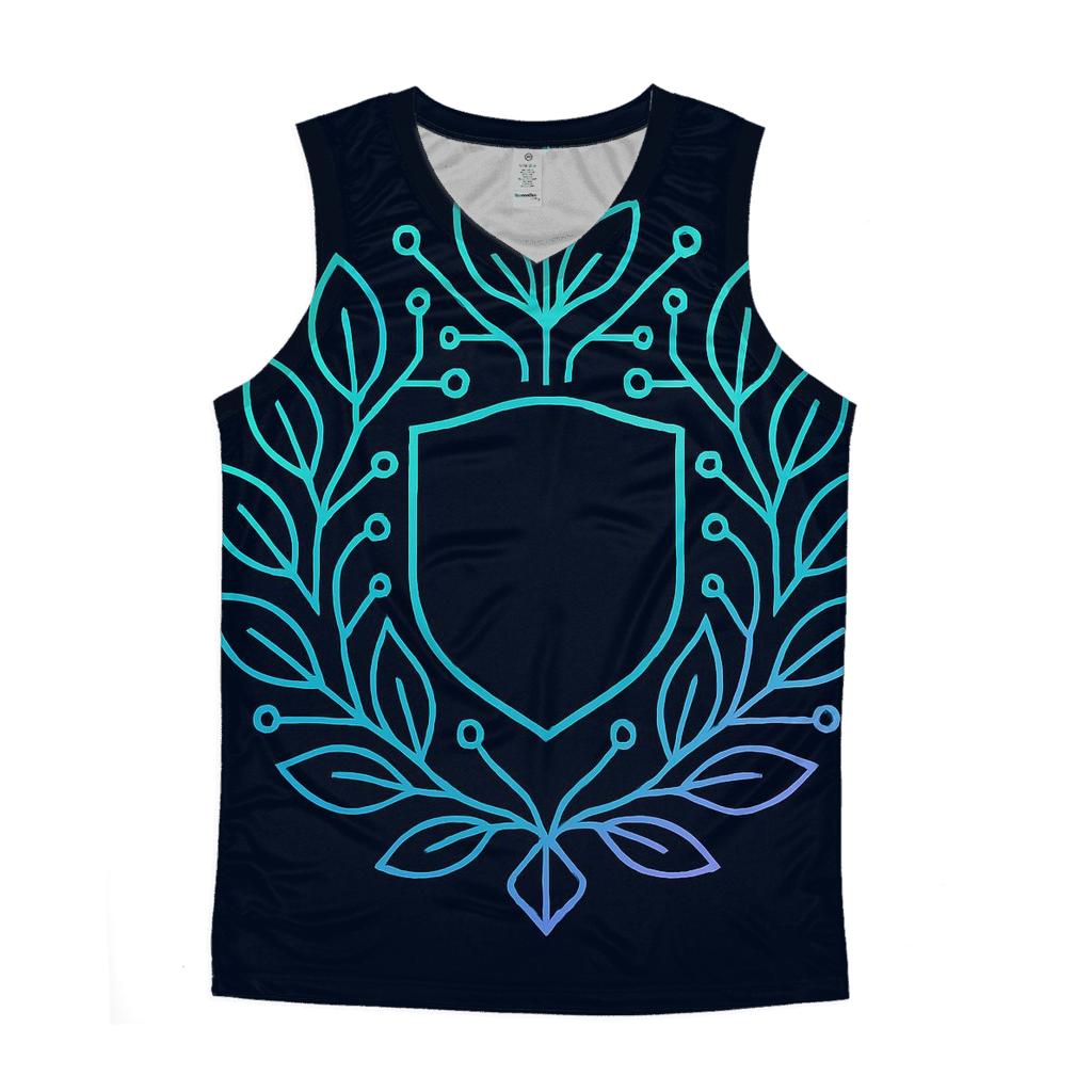 Aurora Circuit Garden Emblem trendy fitted tank tops