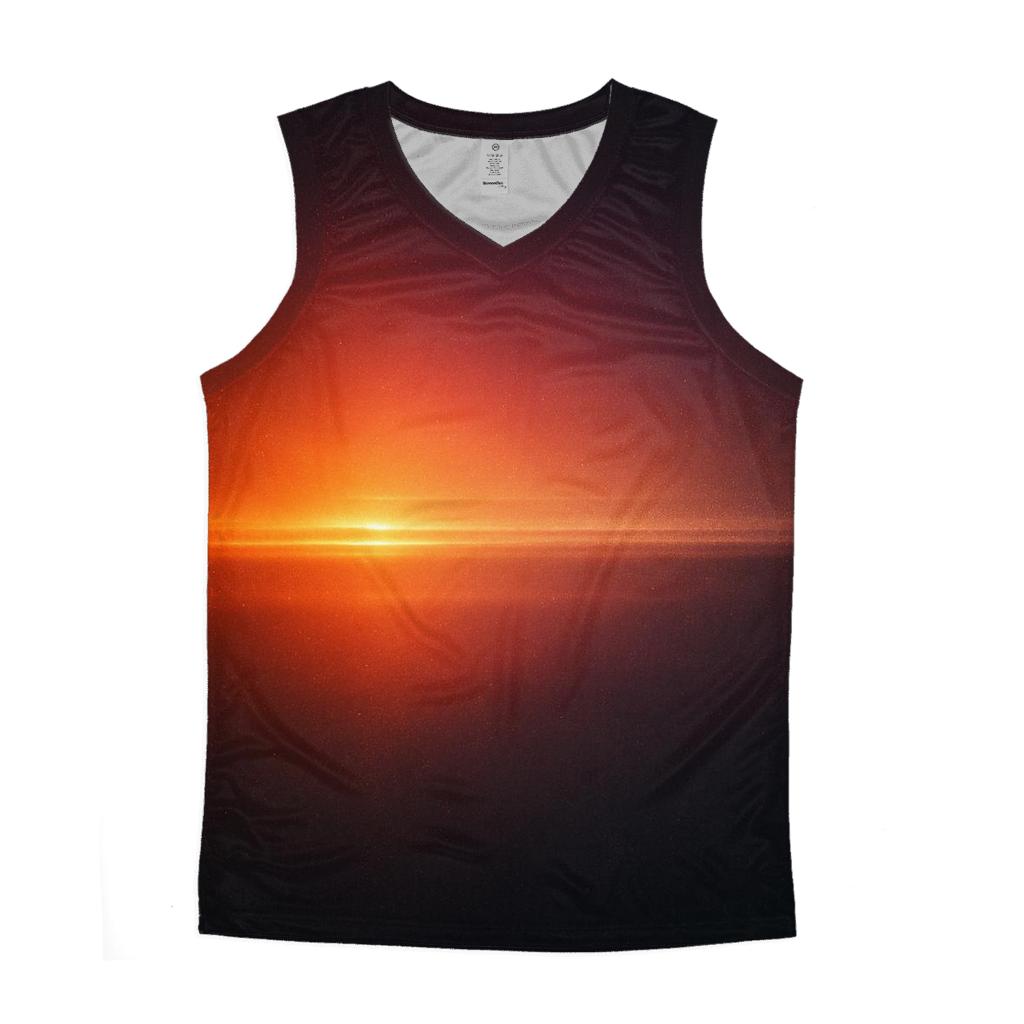 Molten Glass Horizon Gradient custom tank tops