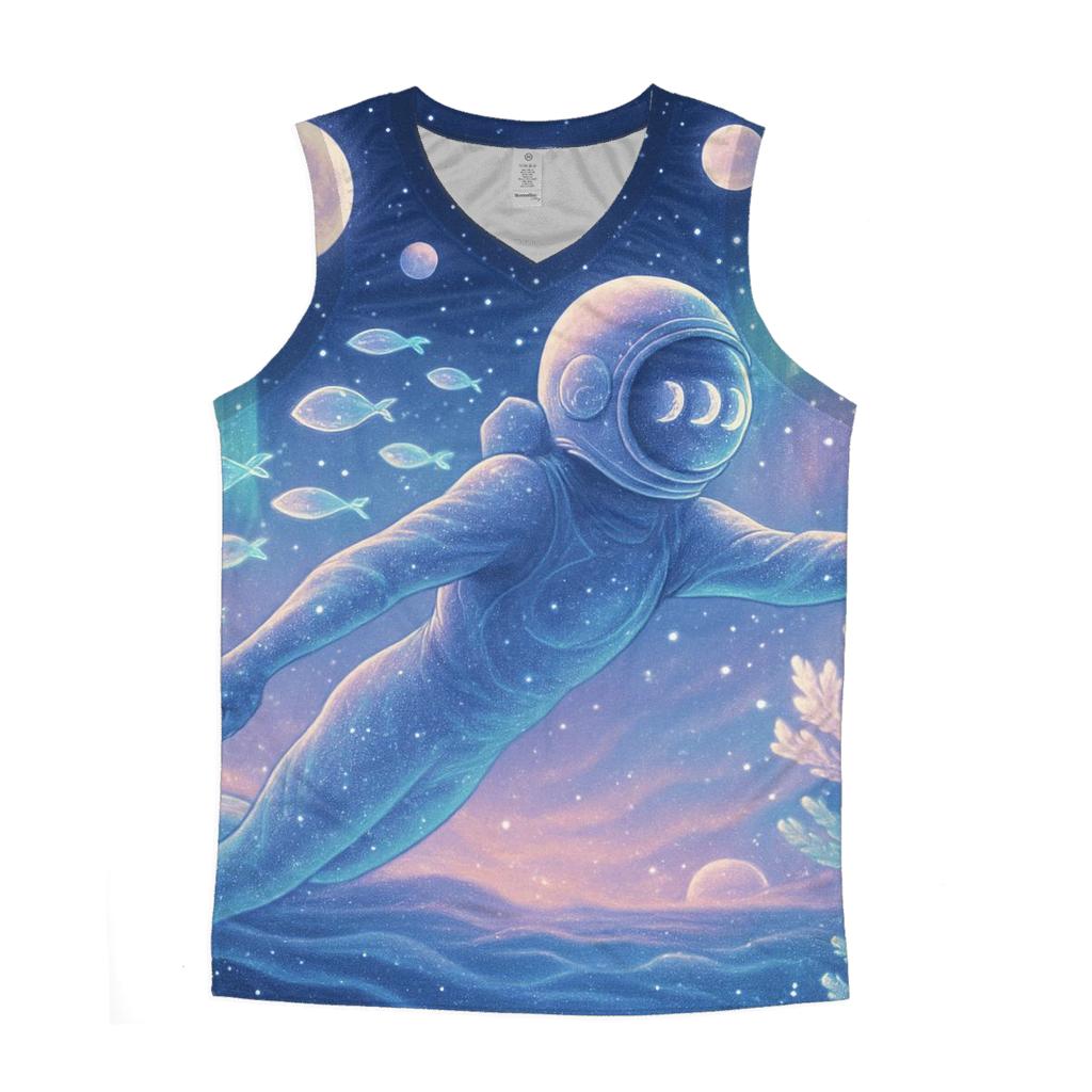 Aurora Reef Of The Silent Moons casual summer tank tops