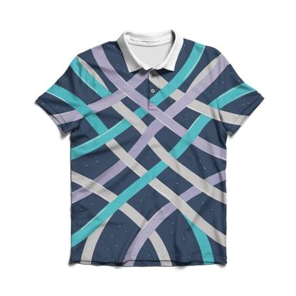 Gravitational Lens Arc Loom branded logo polo shirts