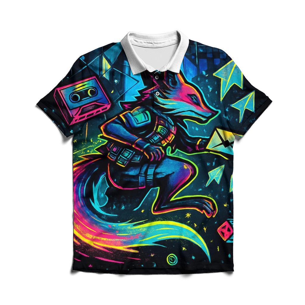 Kaleidoscope Courier Fox classic pique polos