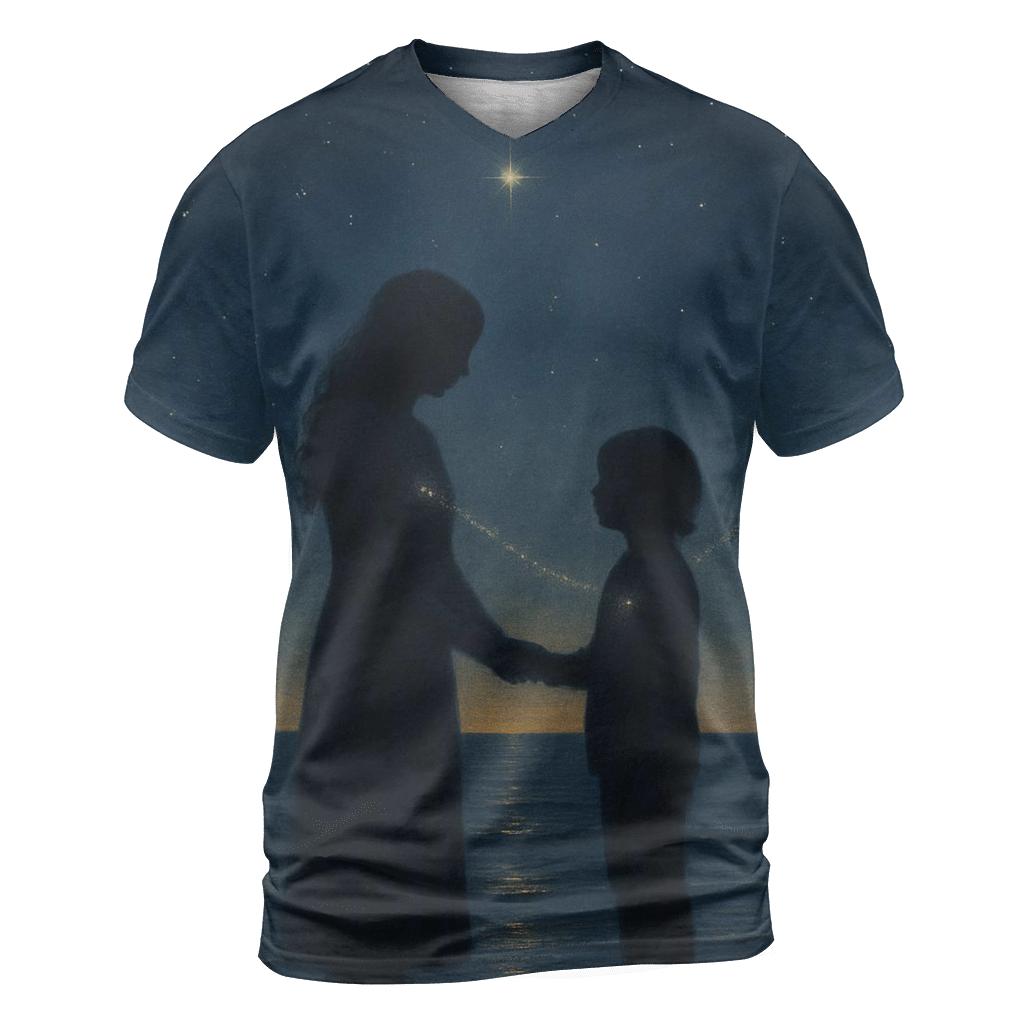 The Quiet North Star A Mothers Love That Always Finds You custom all-over print shirts