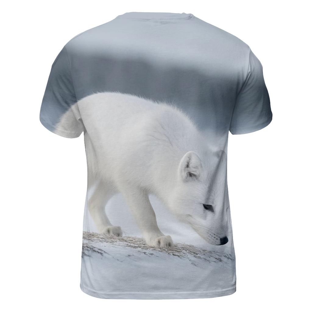 Frostline Forager Arctic Fox statement graphic shirts