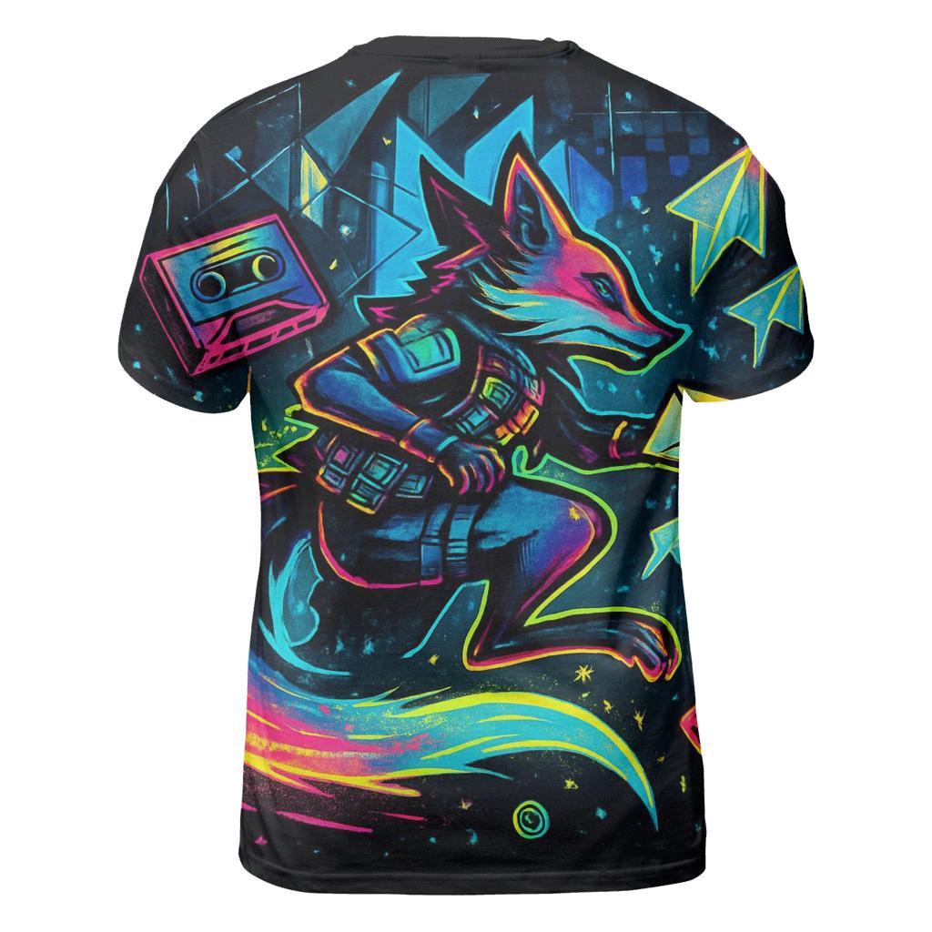 Kaleidoscope Courier Fox custom all-over print shirts