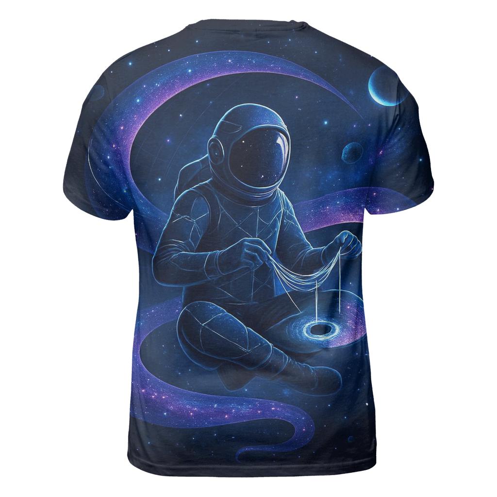 The Gravity Loom Astronaut custom all-over print shirts
