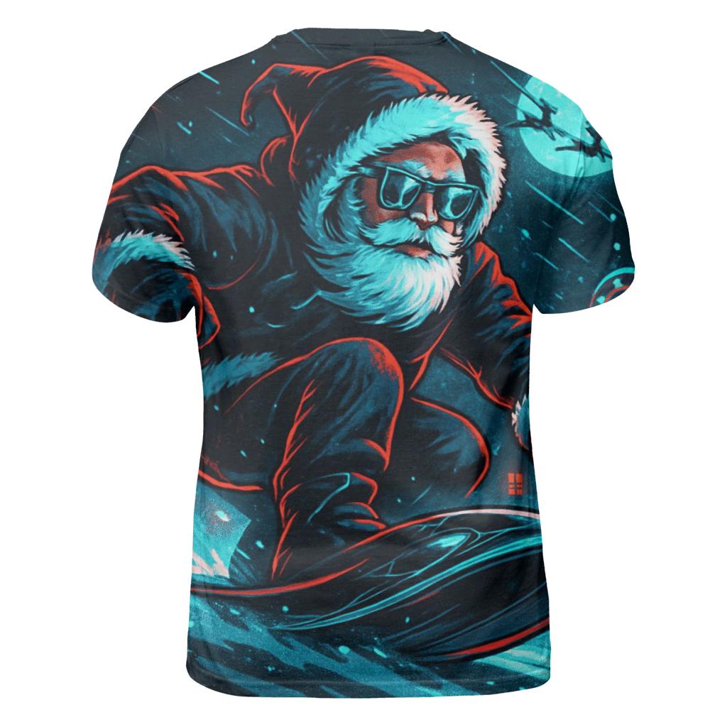 Neon Blizzard Santa Night Rider trendy printed shirt styles