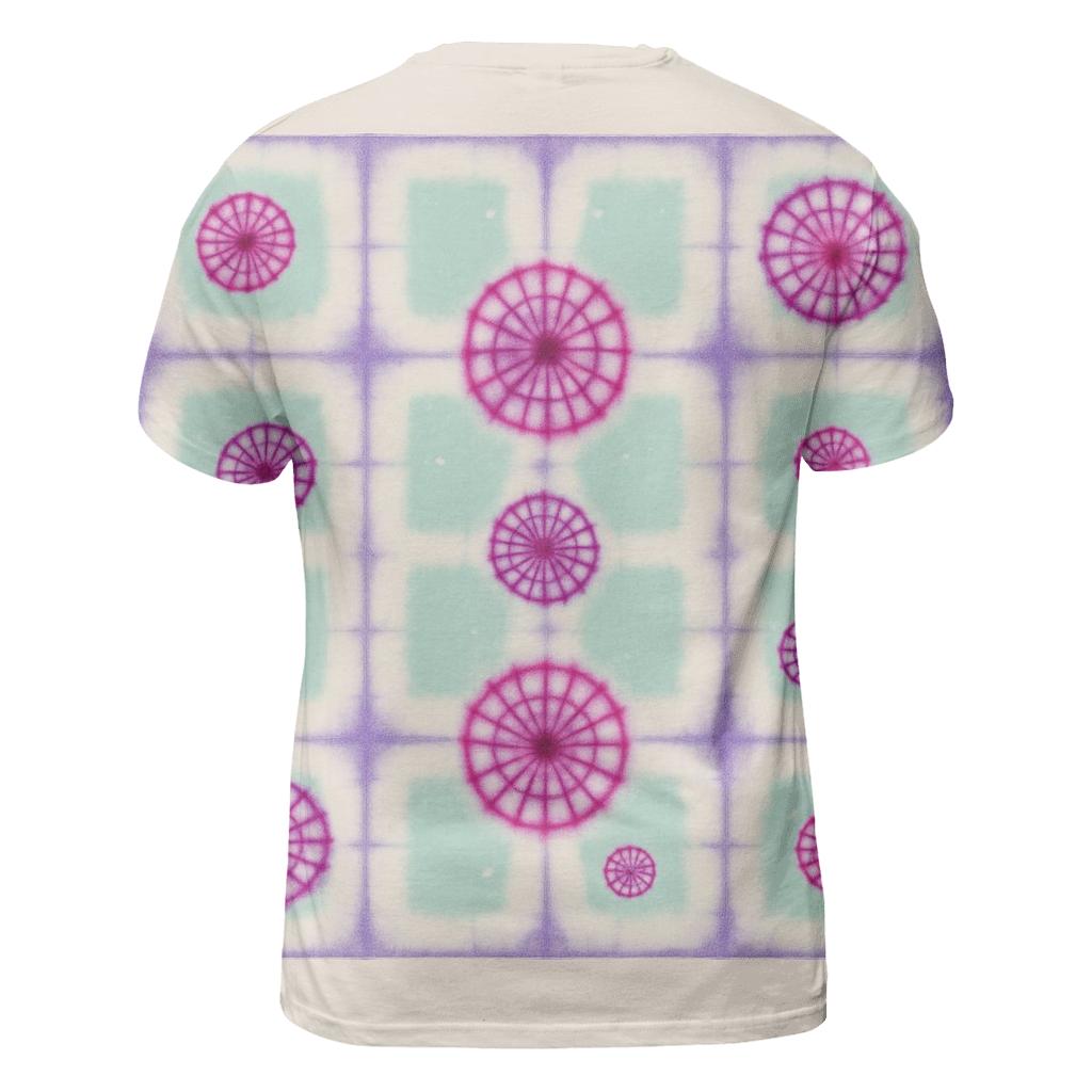 Itajime Prism Grid With Kumo Rosettes custom all-over print shirts