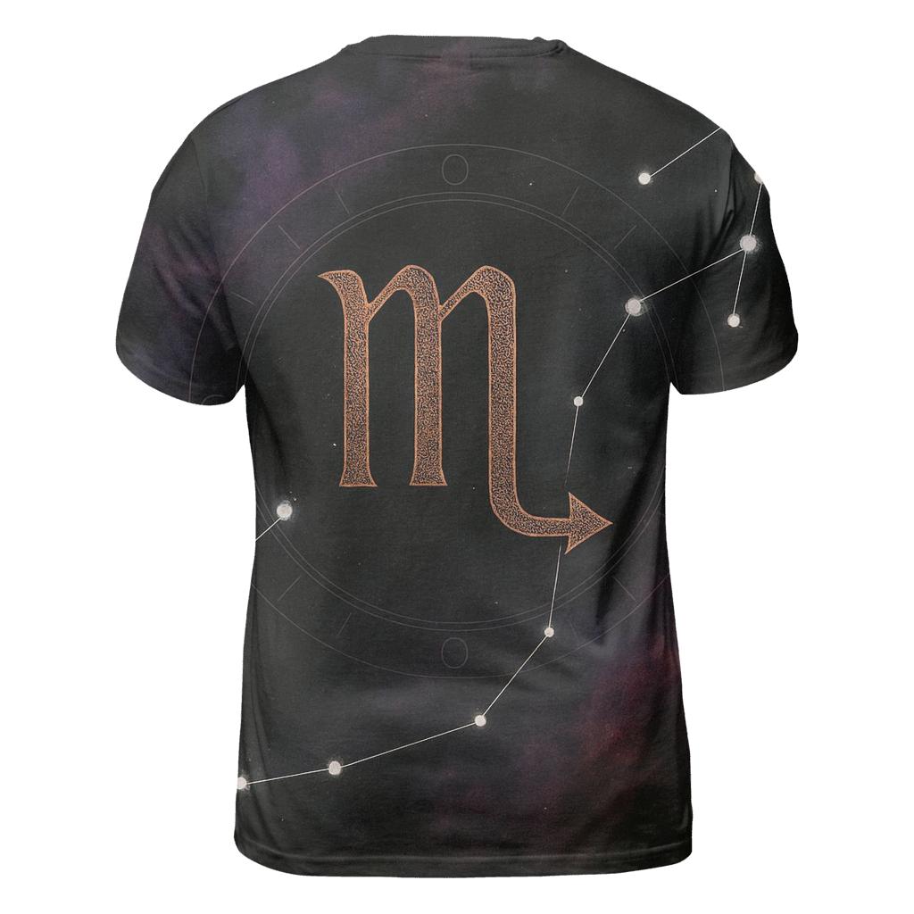 Scorpio Alchemical Constellation Sigil unique graphic print tees