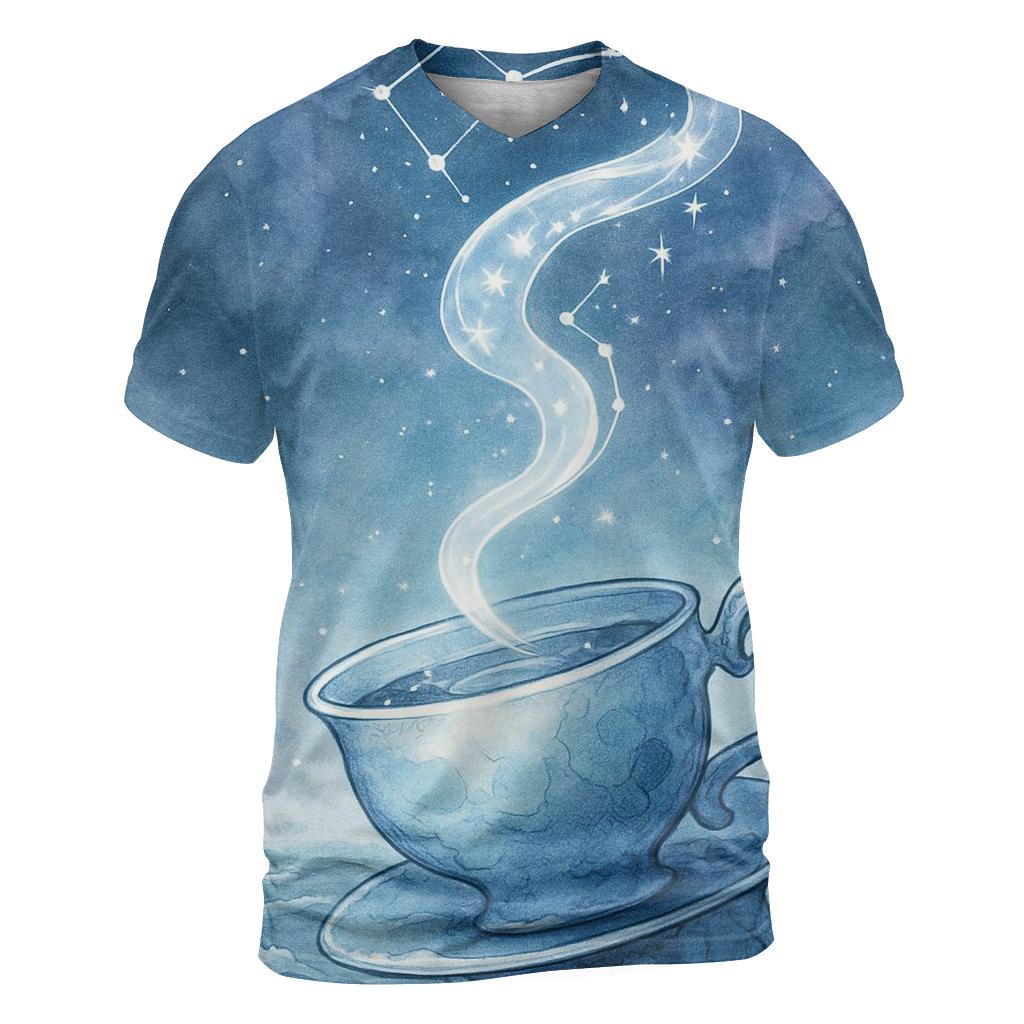Moonlit Teacup Leviathan unique graphic print tees