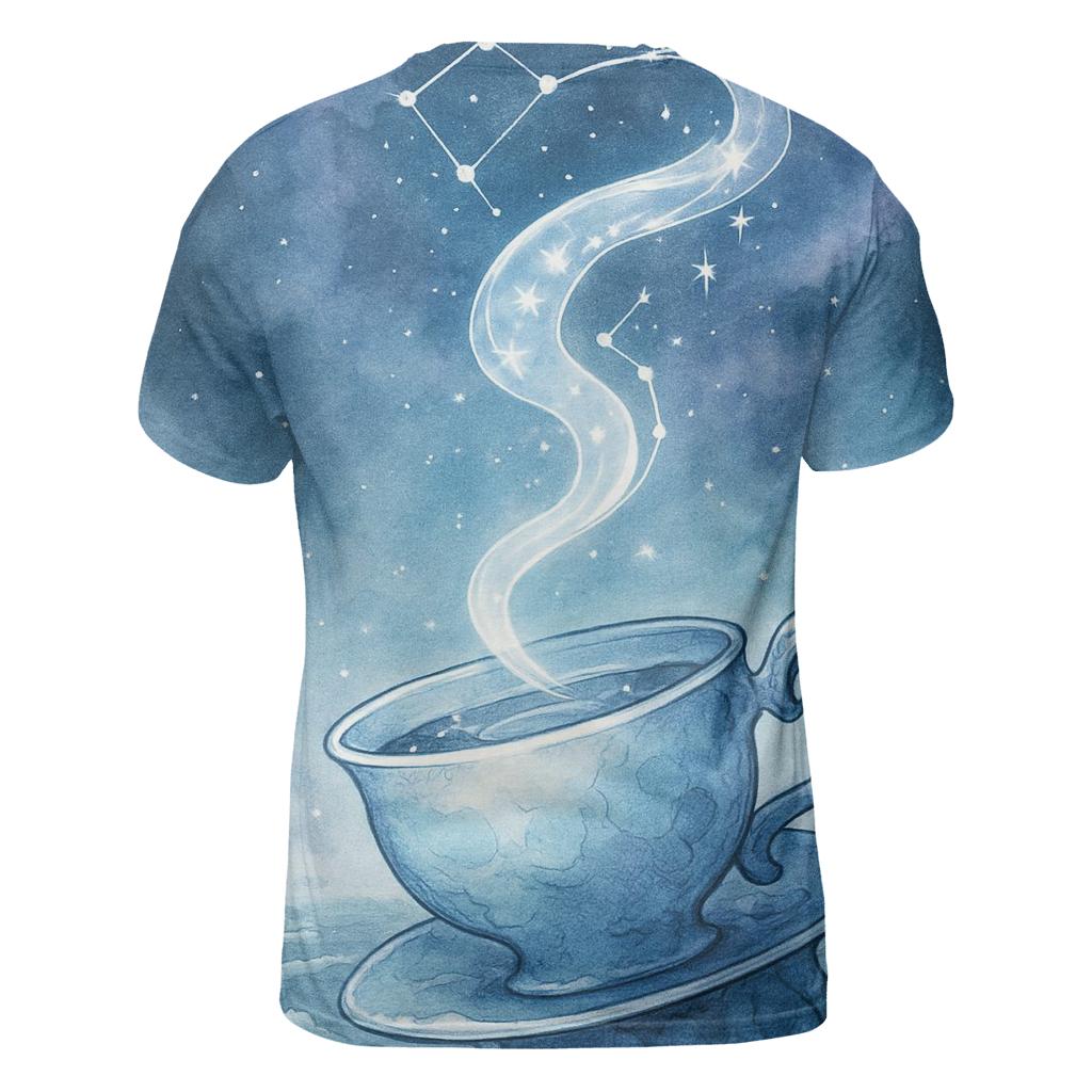 Moonlit Teacup Leviathan unique graphic print tees