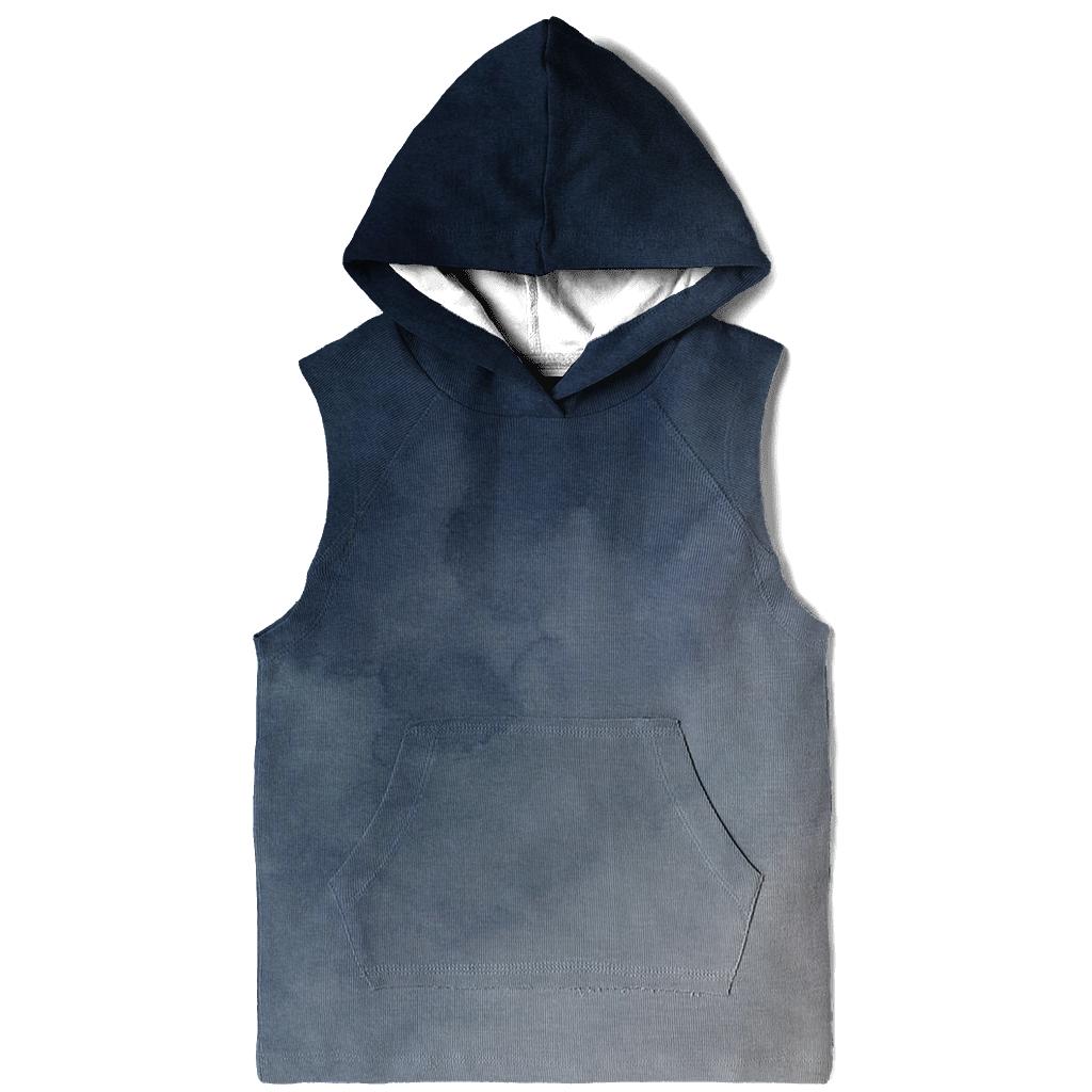 Moonlit Ink Wash Gradient designer hoodies