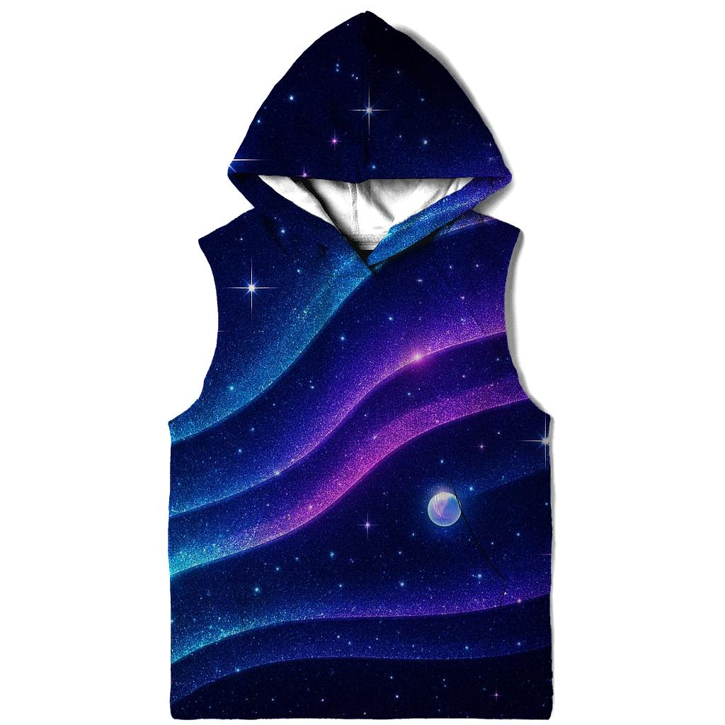 Chrome Aurora Prism Veil pullover hoodies