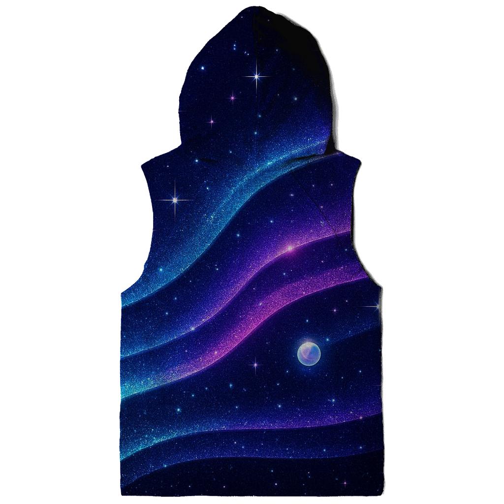 Chrome Aurora Prism Veil pullover hoodies