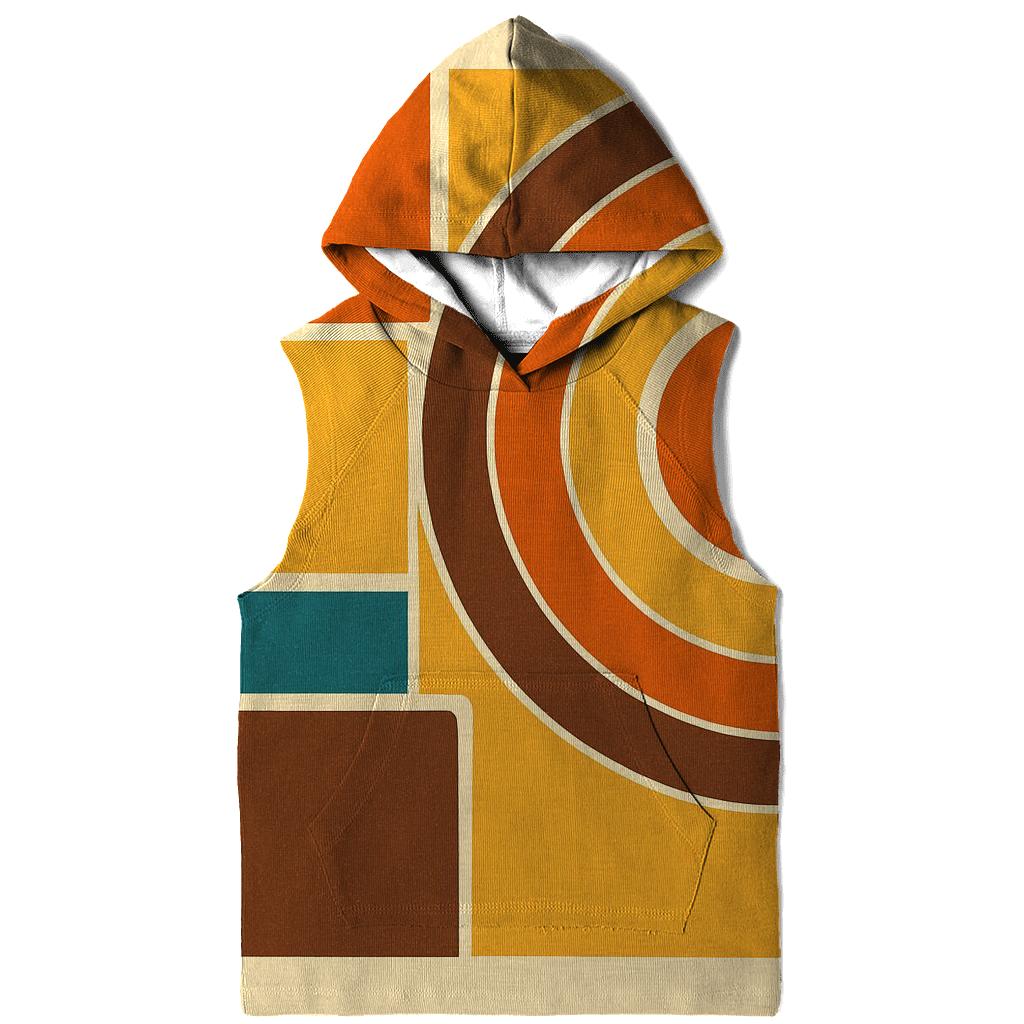 Groovy Record Sleeve Geometry graphic hoodies