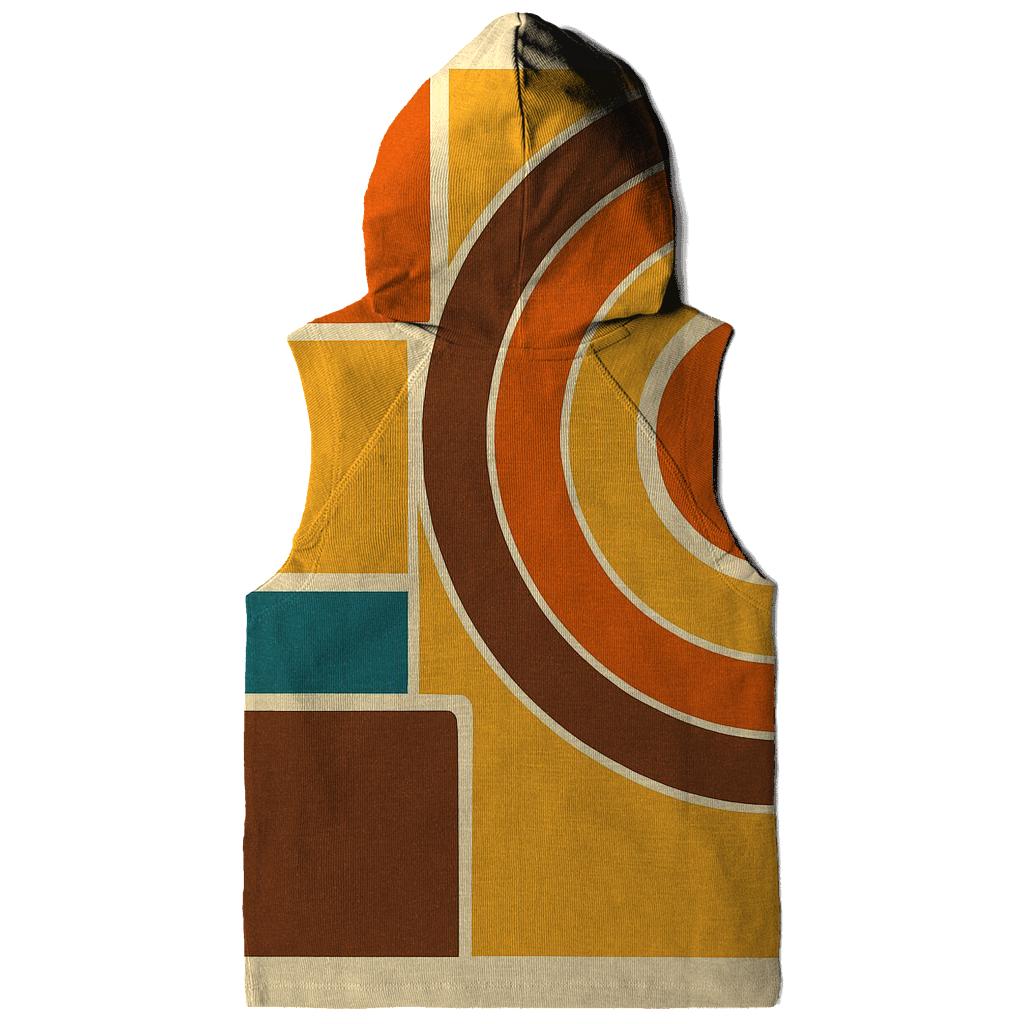 Groovy Record Sleeve Geometry graphic hoodies