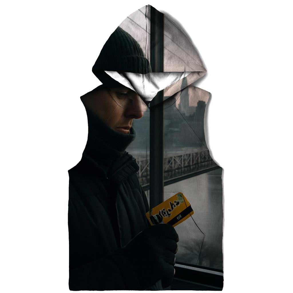 Roosevelt Island Tram Window Skyline At Winter Dawn designer hoodies