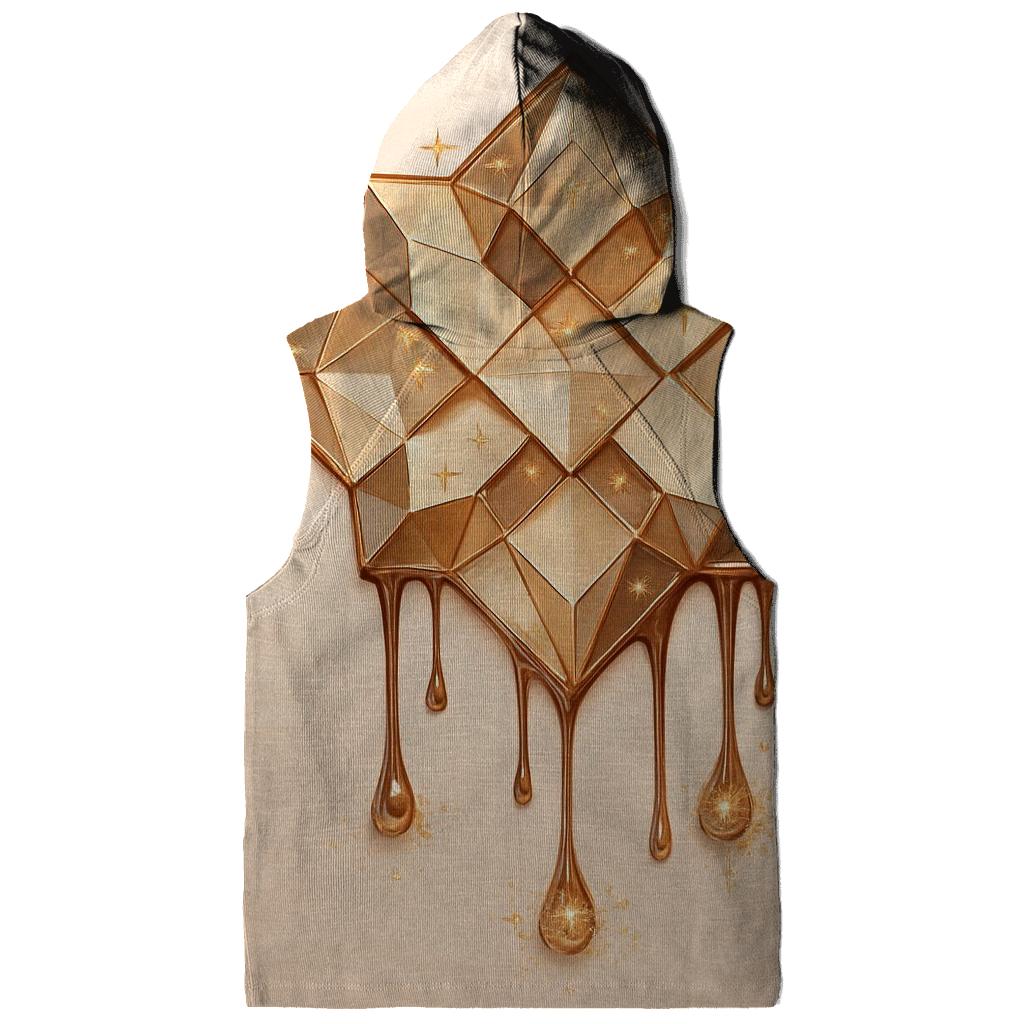 Champagne Facet Drip Emblem premium hoodies