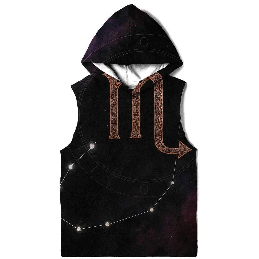 Scorpio Alchemical Constellation Sigil lightweight hoodies