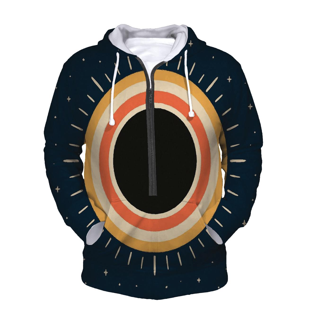 Eclipse Corona Petal Array hoodie trends