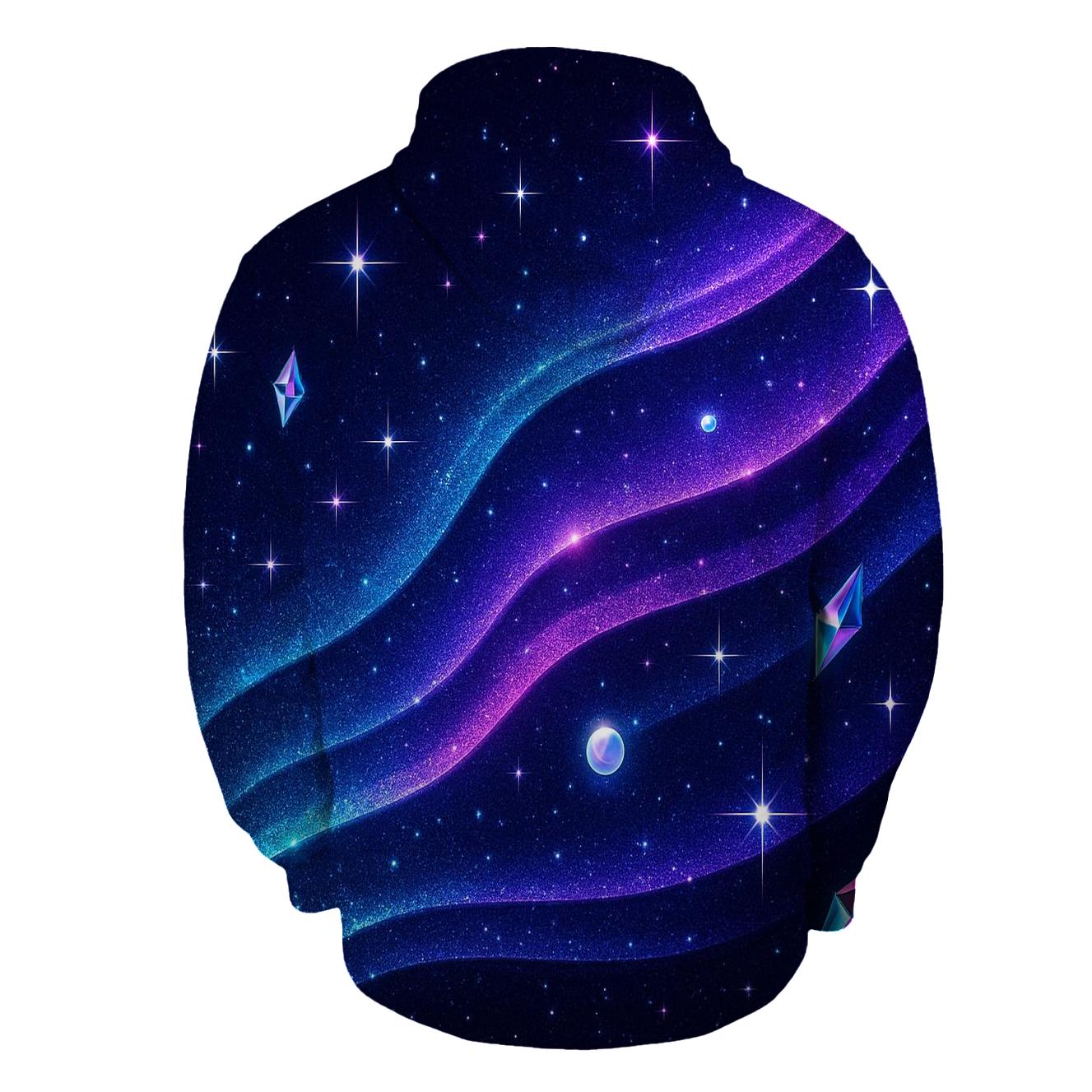 Chrome Aurora Prism Veil hoodie styles