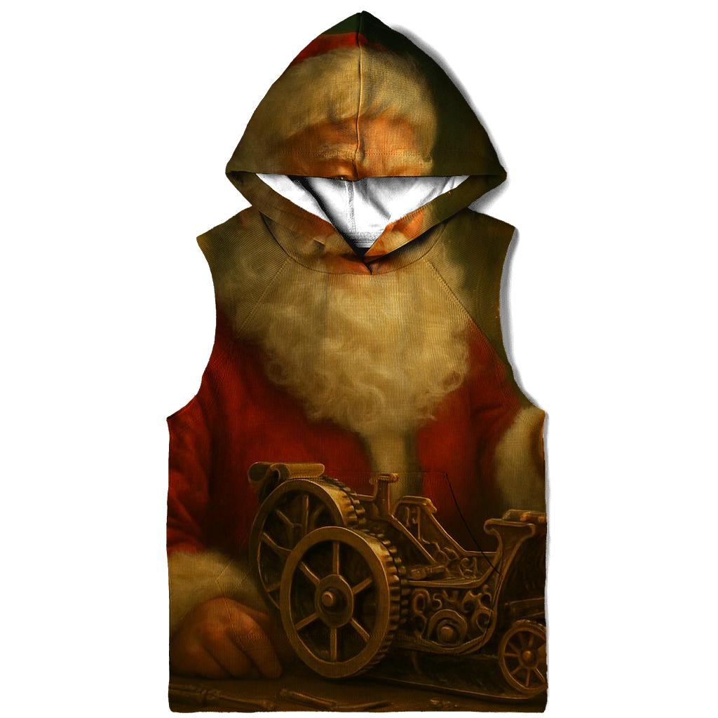 Gilded Workshop Santa Clockwork Reverie zip-up hoodies