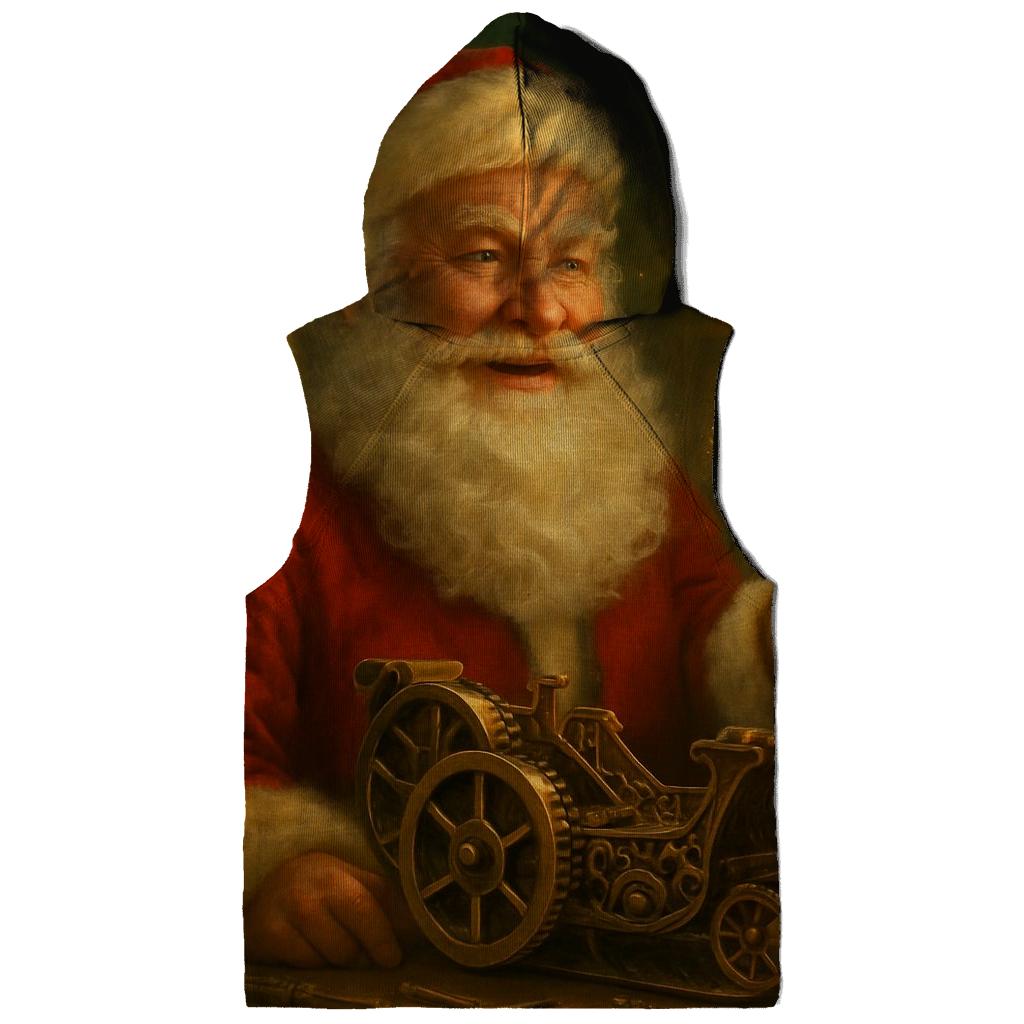 Gilded Workshop Santa Clockwork Reverie zip-up hoodies
