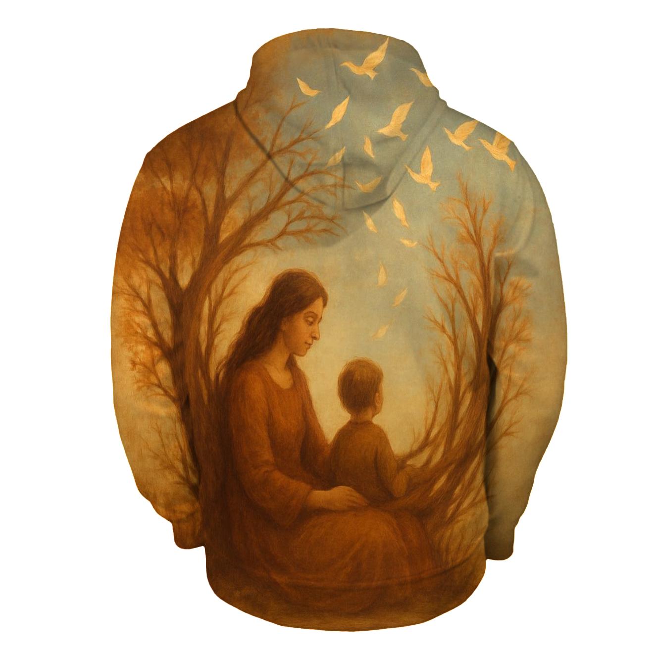 The Nest Of Tomorrow A Mothers Patience Turning Fear Into Flight premium hoodies