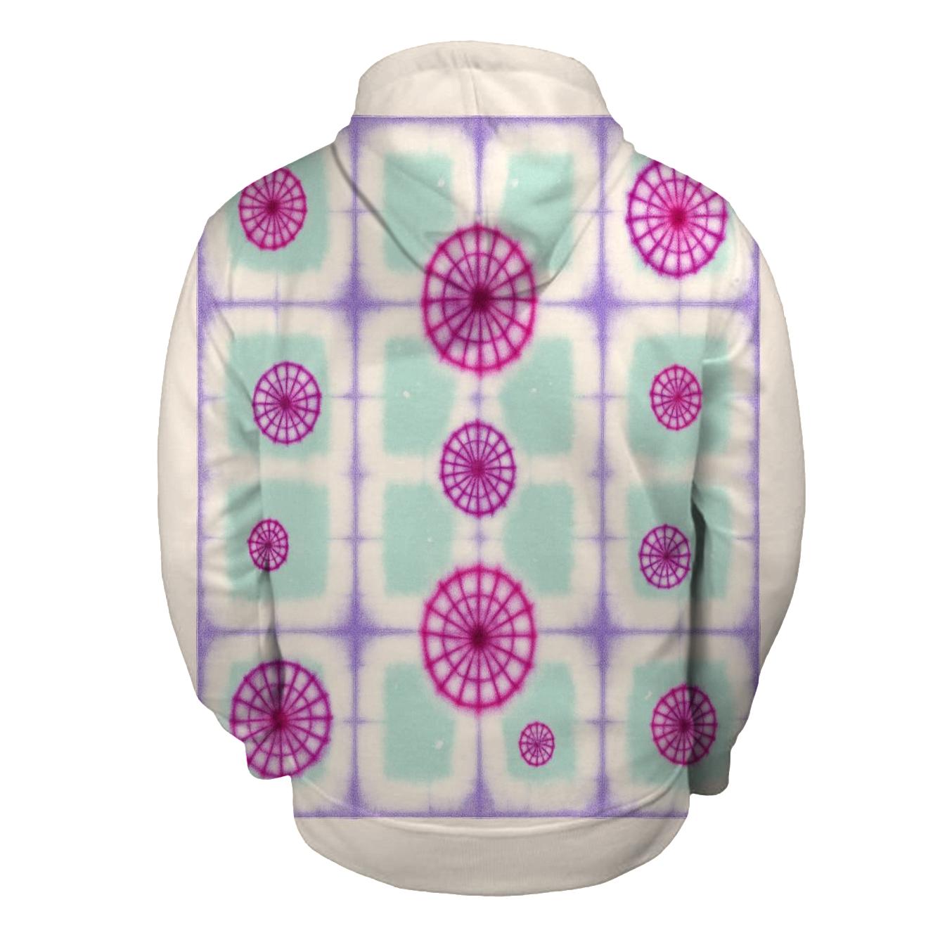 Itajime Prism Grid With Kumo Rosettes premium hoodies