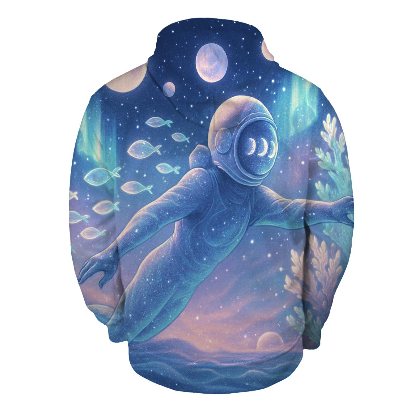 Aurora Reef Of The Silent Moons premium hoodies