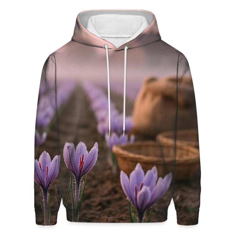 Saffron Crocus Rows After First Frost hoodie styles