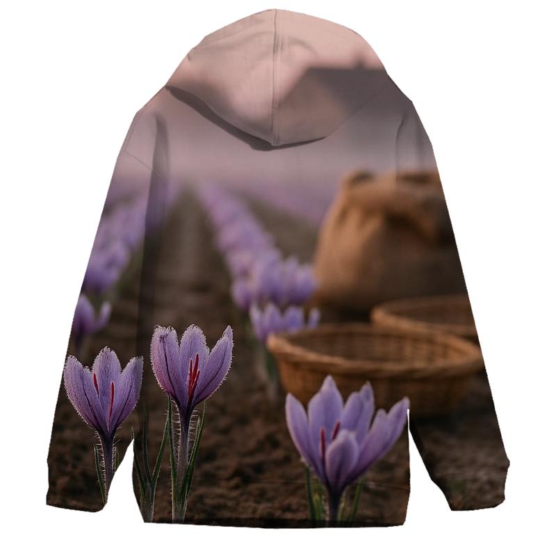 Saffron Crocus Rows After First Frost hoodie styles