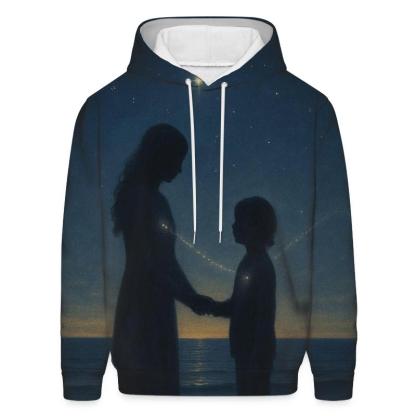The Quiet North Star A Mothers Love That Always Finds You zip-up hoodies