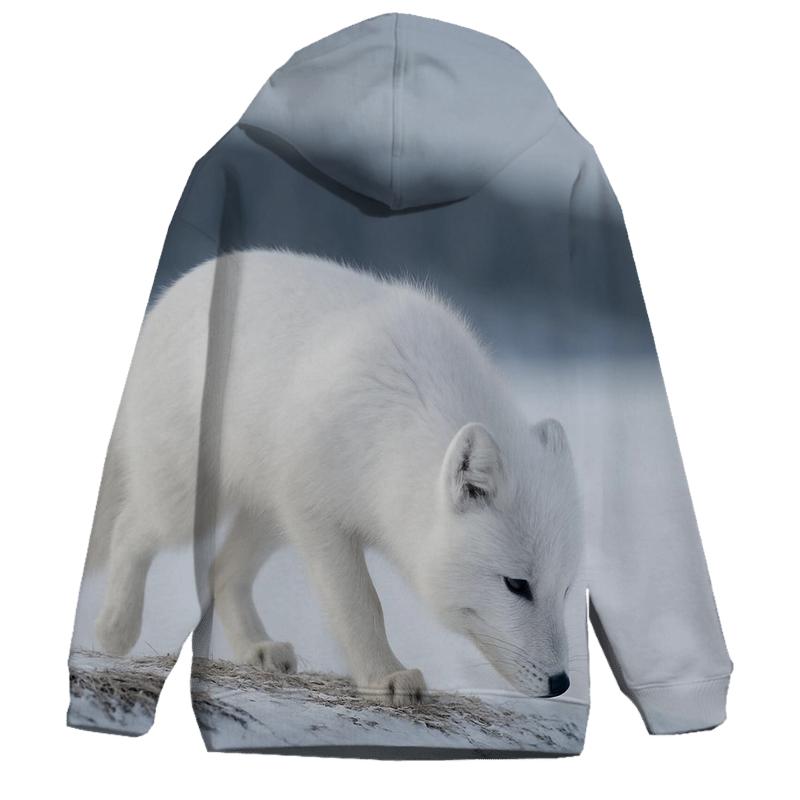 Frostline Forager Arctic Fox premium hoodies