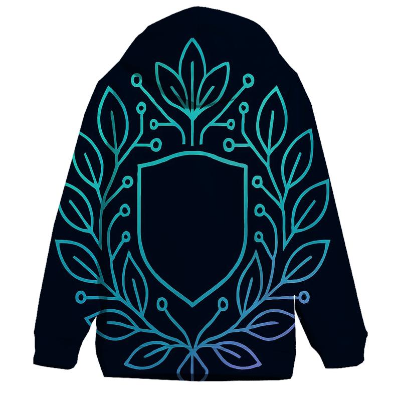 Aurora Circuit Garden Emblem hoodies fashion