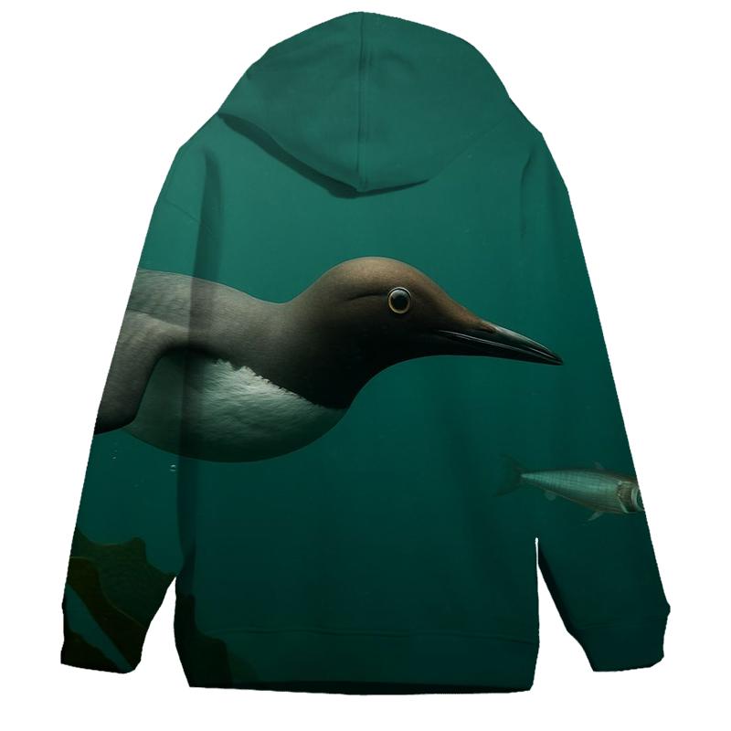 Kelpline Pursuit Common Murre premium hoodies