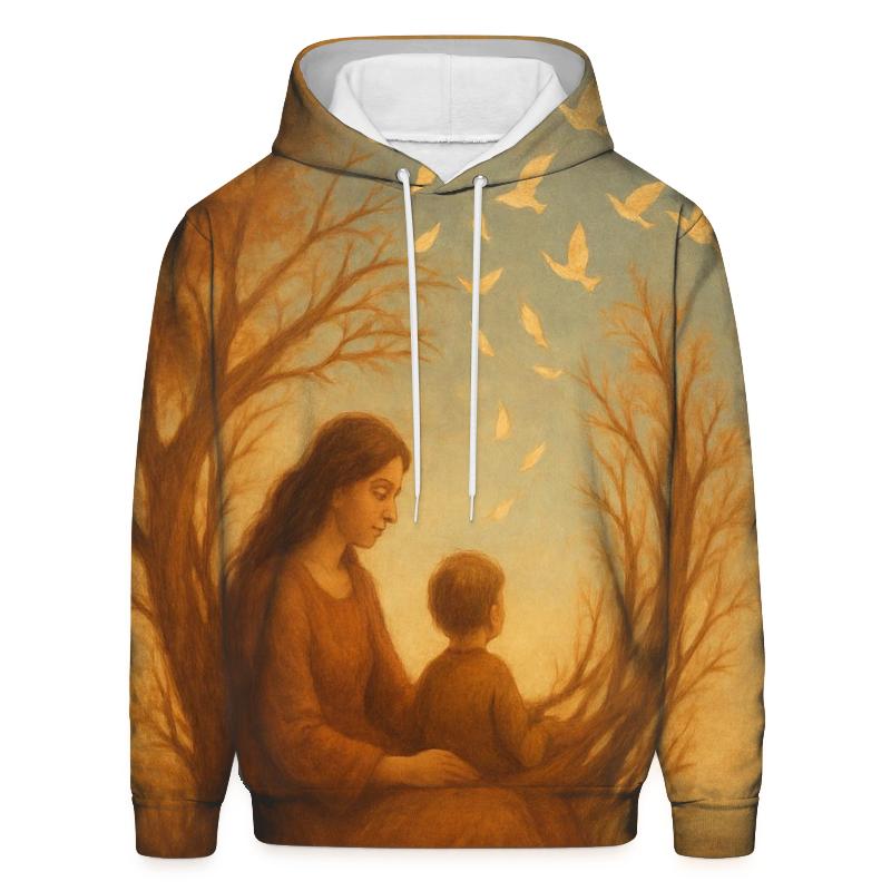The Nest Of Tomorrow A Mothers Patience Turning Fear Into Flight embroidered hoodies