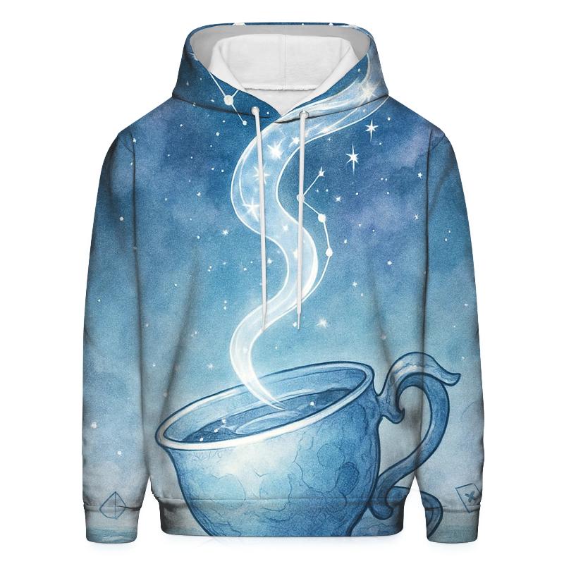 Moonlit Teacup Leviathan embroidered hoodies