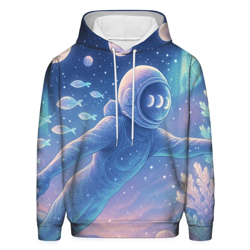 Aurora Reef Of The Silent Moons embroidered hoodies