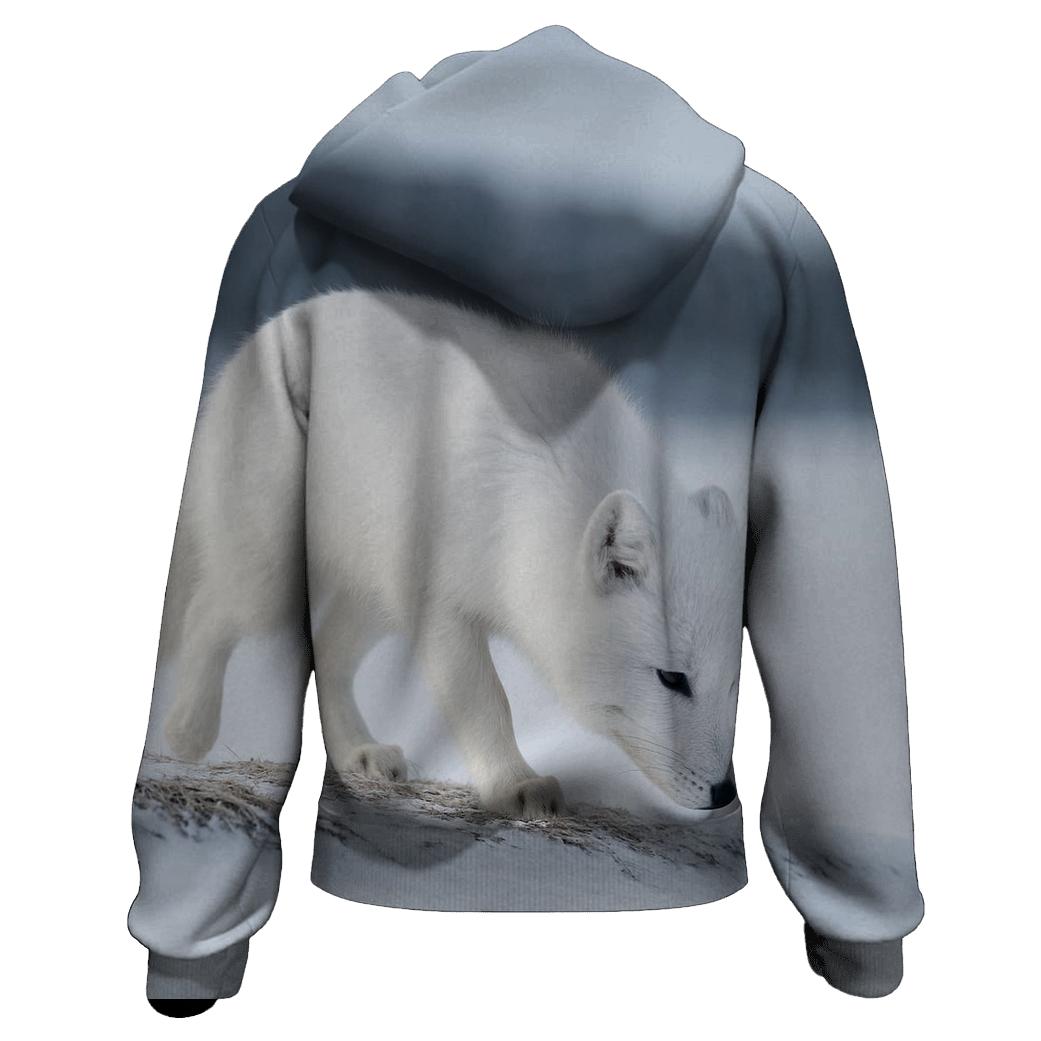 Frostline Forager Arctic Fox premium hoodies