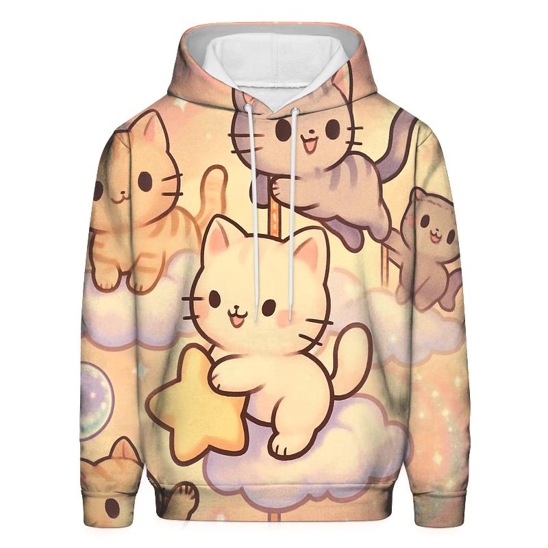 Cloud Carousel Kitten Parade heavyweight hoodies
