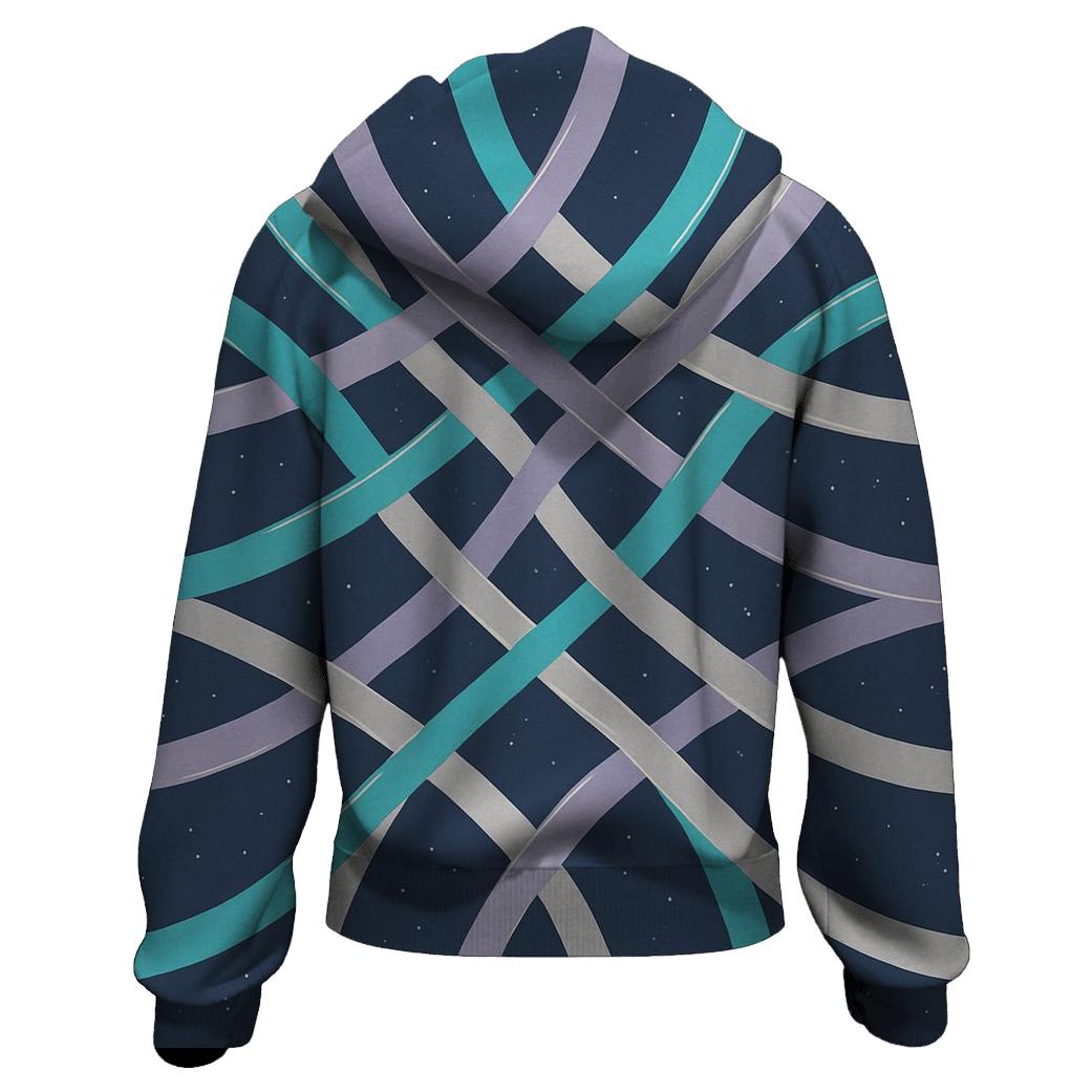 Gravitational Lens Arc Loom graphic hoodies