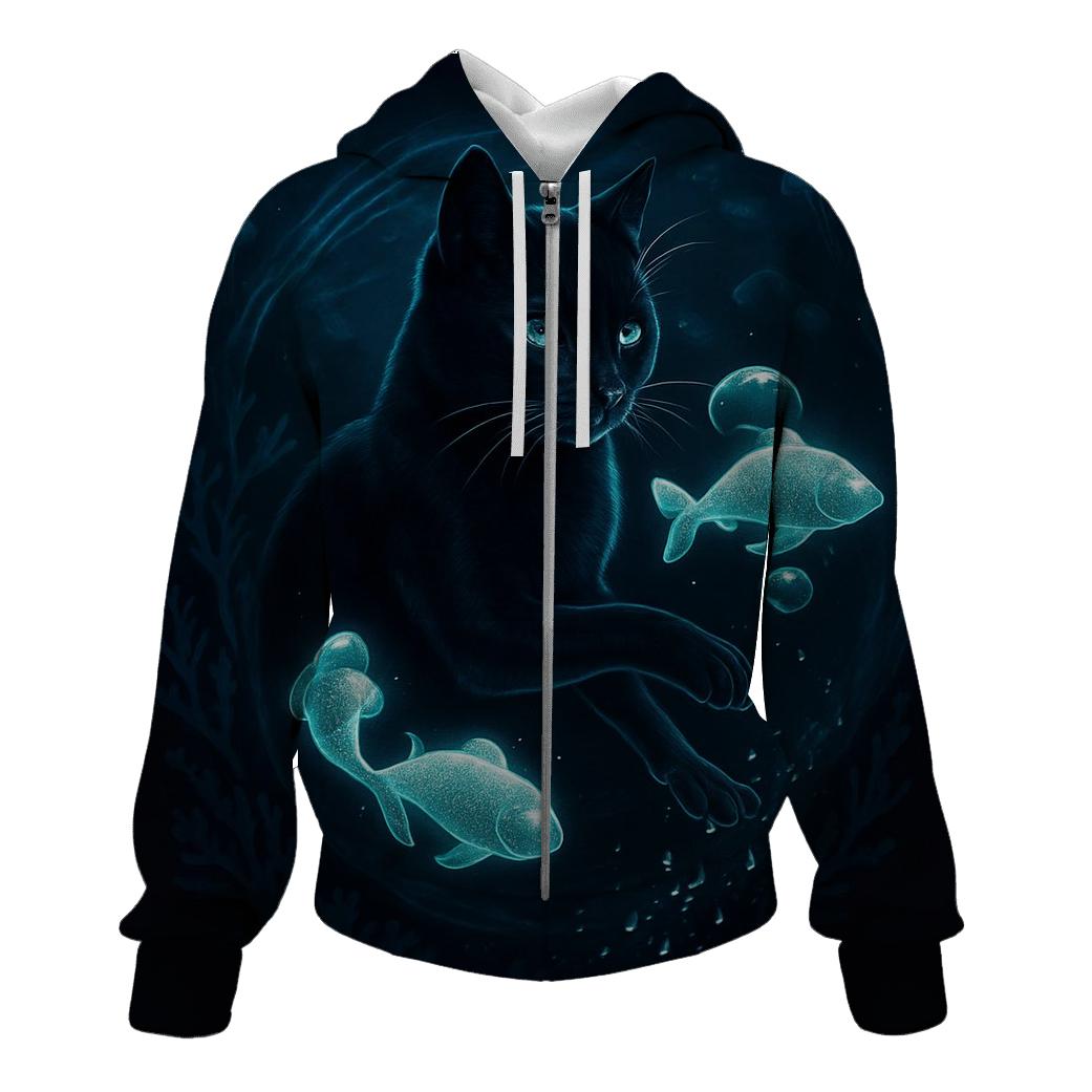 The Umbra Aquarium Cat hoodies fashion