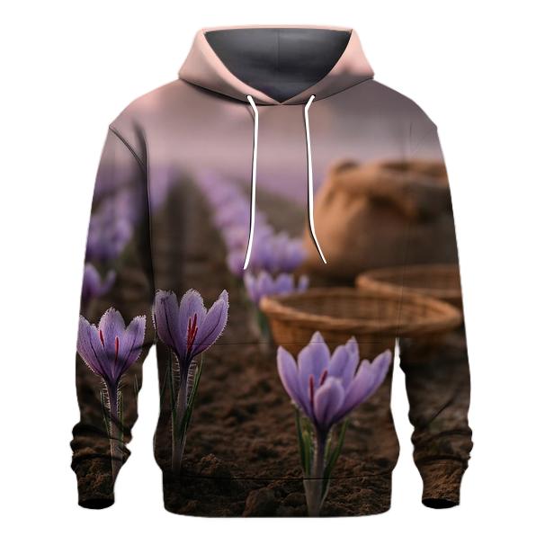 Saffron Crocus Rows After First Frost hoodie designs