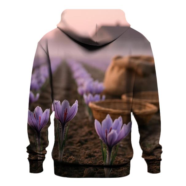 Saffron Crocus Rows After First Frost hoodie designs